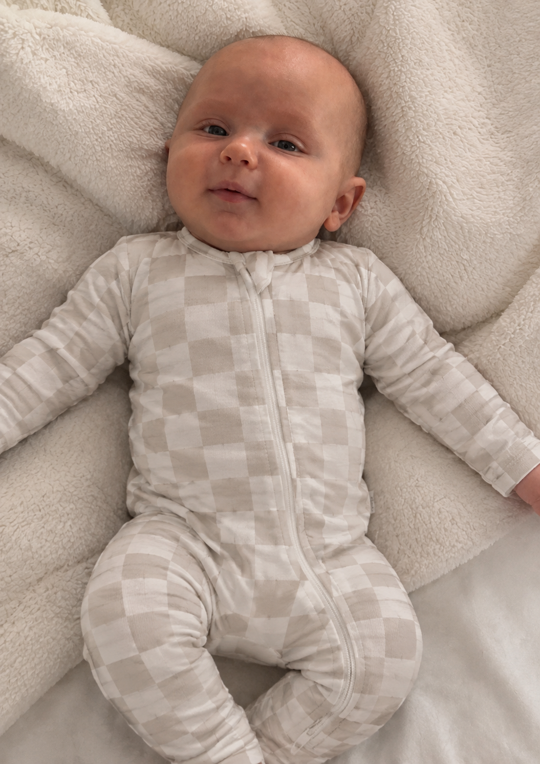 Bamboo Zip Checkered