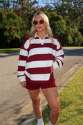 Women's Mommy & Me Matching Terry Long Sleeve & Short Set