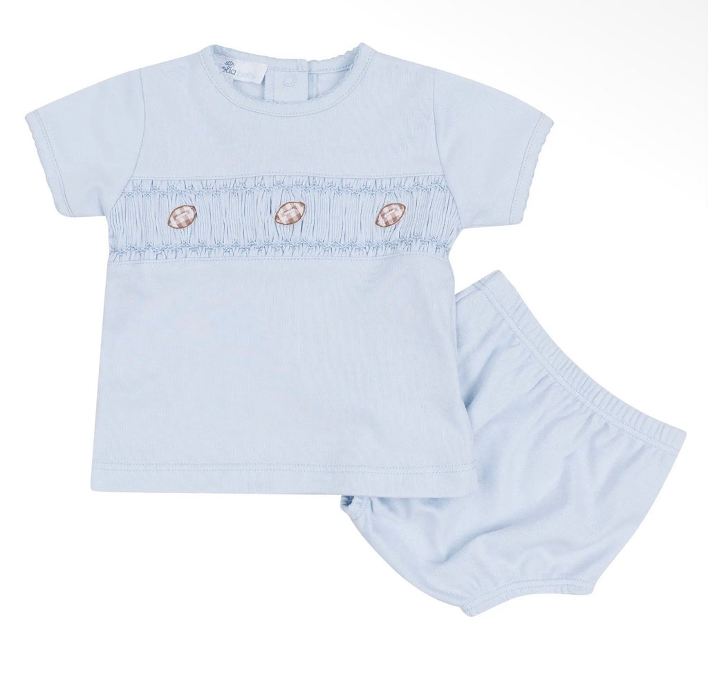Boys Tiny Tailgater Diaper Cover Set
