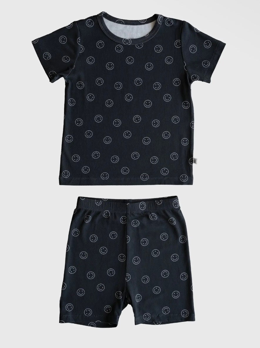 Smiley Ribbed Matching Set Mommy & Me