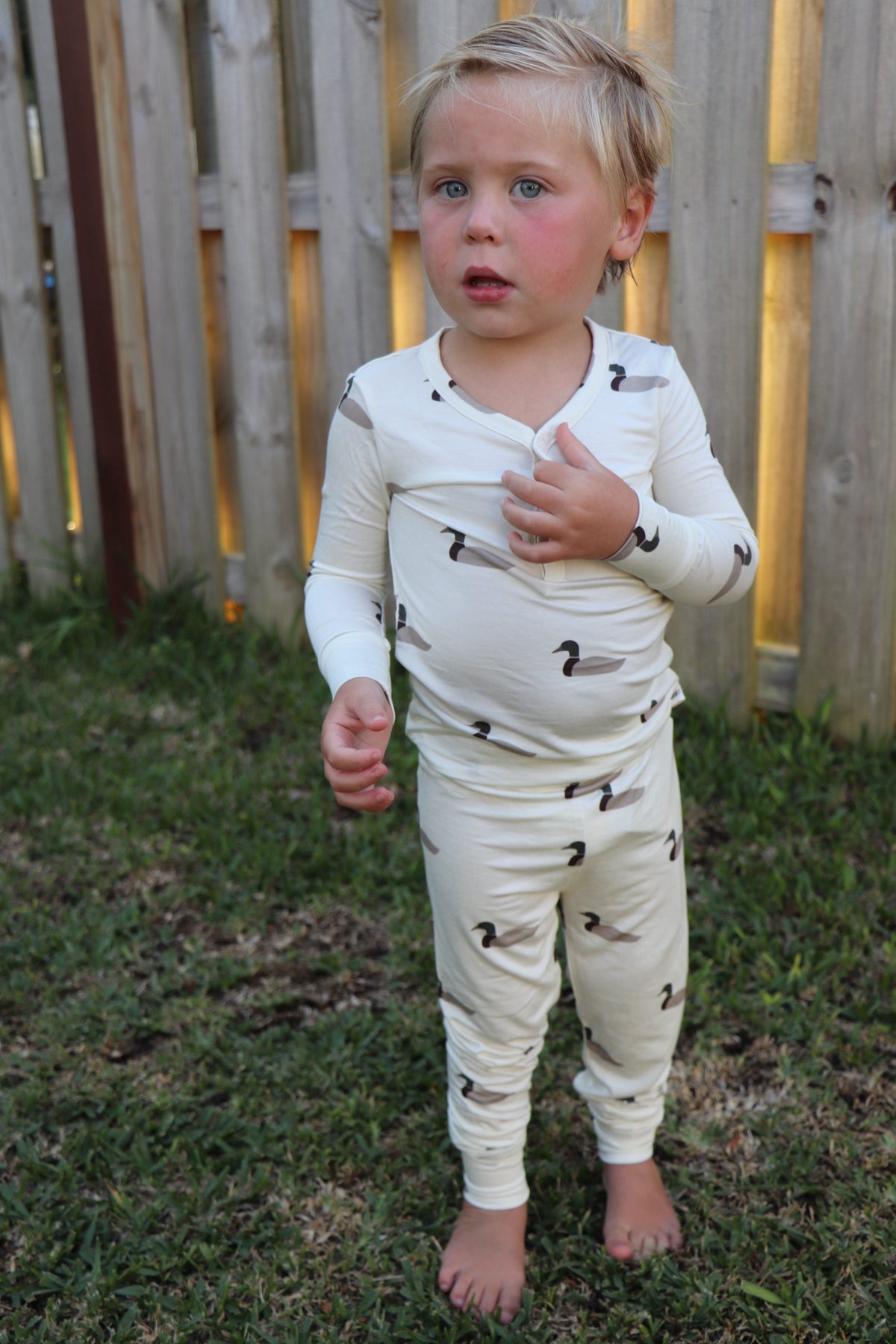 Bamboo Mallard Two Piece Set