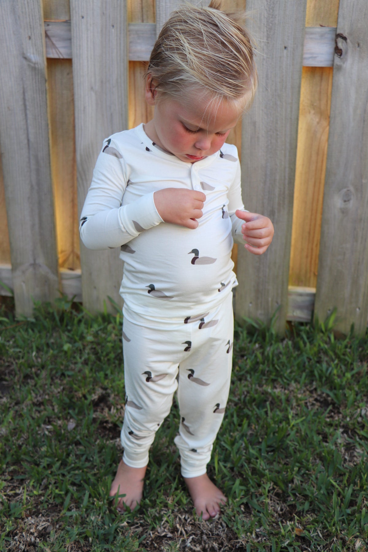 Bamboo Mallard Two Piece Set