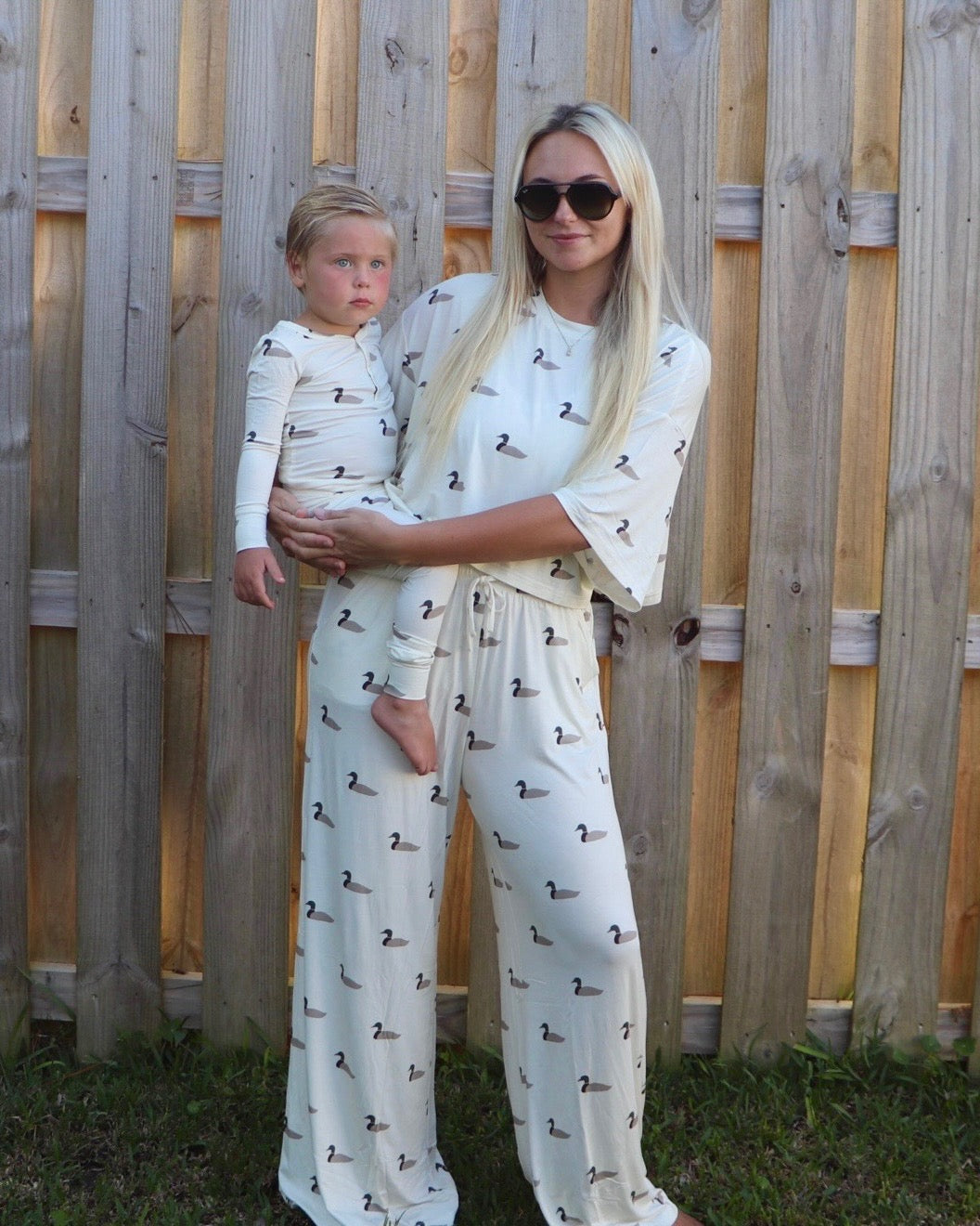 Bamboo Mallard Two Piece Set