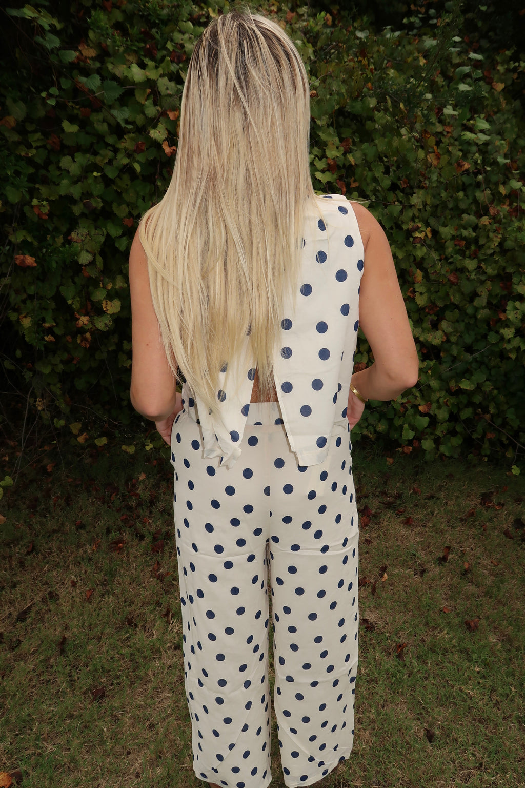 Sea Breeze Polka Dot Set