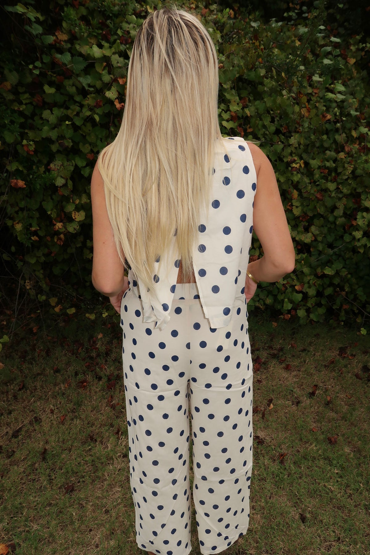 Sea Breeze Polka Dot Set